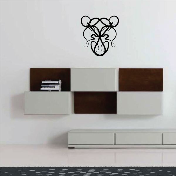 Tribal Pinstripe Wall Decal - Vinyl Decal - Car Decal - 423