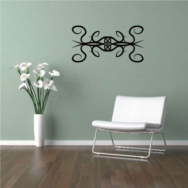 Tribal Pinstripe Wall Decal - Vinyl Decal - Car Decal - 428