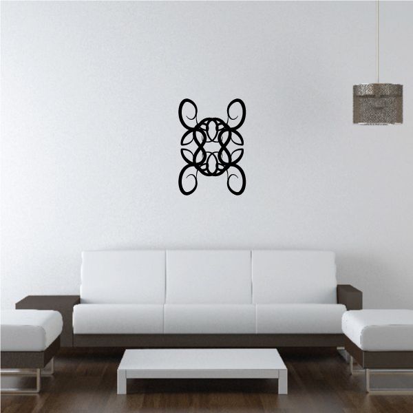 Tribal Pinstripe Wall Decal - Vinyl Decal - Car Decal - 430