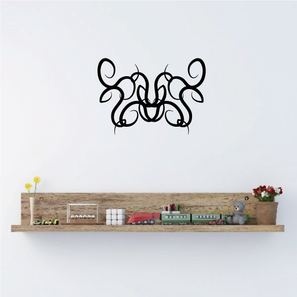 Tribal Pinstripe Wall Decal - Vinyl Decal - Car Decal - 431