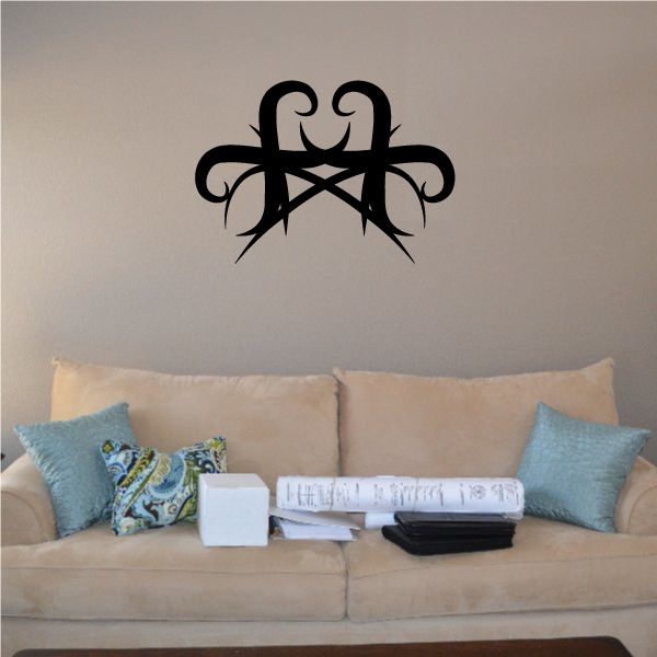 Tribal Pinstripe Wall Decal - Vinyl Decal - Car Decal - 434