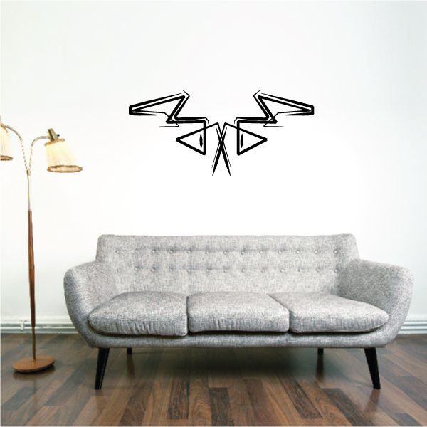 Tribal Pinstripe Wall Decal - Vinyl Decal - Car Decal - 437