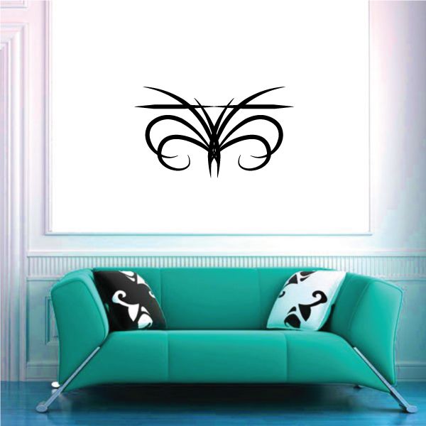 Tribal Pinstripe Wall Decal - Vinyl Decal - Car Decal - 441