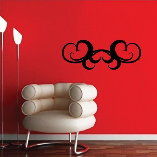 Tribal Pinstripe Wall Decal - Vinyl Decal - Car Decal - 442