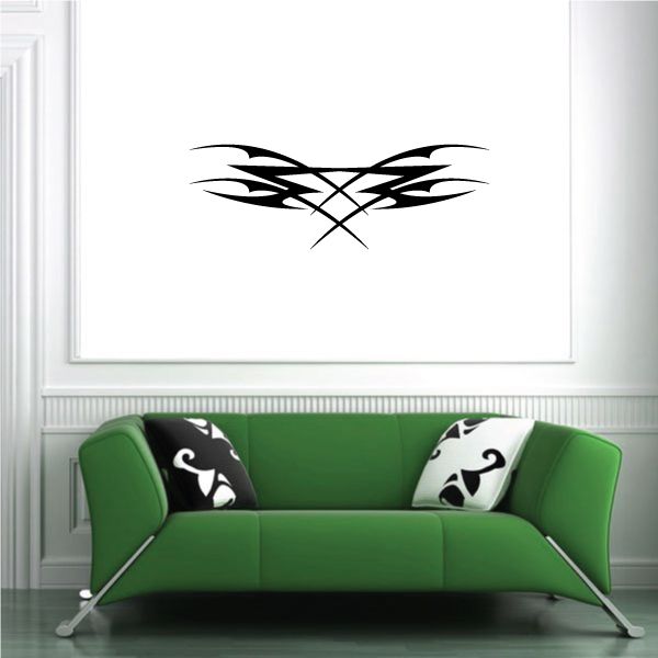 Tribal Pinstripe Wall Decal - Vinyl Decal - Car Decal - 456
