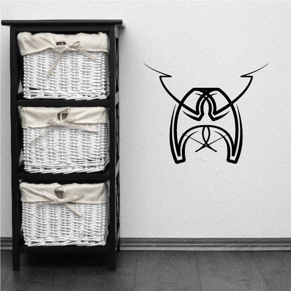 Tribal Pinstripe Wall Decal - Vinyl Decal - Car Decal - 460