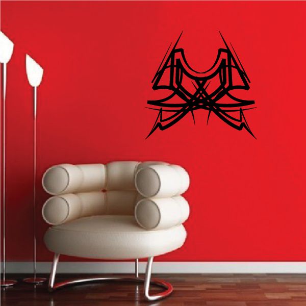 Tribal Pinstripe Wall Decal - Vinyl Decal - Car Decal - 461