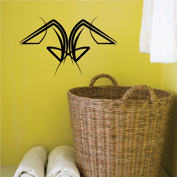 Tribal Pinstripe Wall Decal - Vinyl Decal - Car Decal - 462