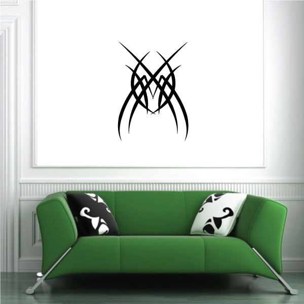 Tribal Pinstripe Wall Decal - Vinyl Decal - Car Decal - 466