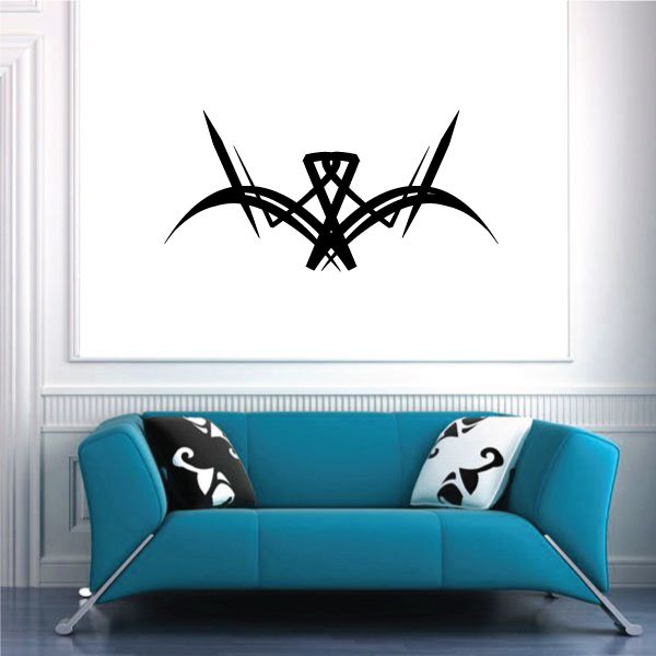 Tribal Pinstripe Wall Decal - Vinyl Decal - Car Decal - 469
