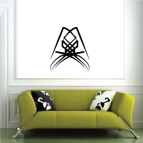 Tribal Pinstripe Wall Decal - Vinyl Decal - Car Decal - 472