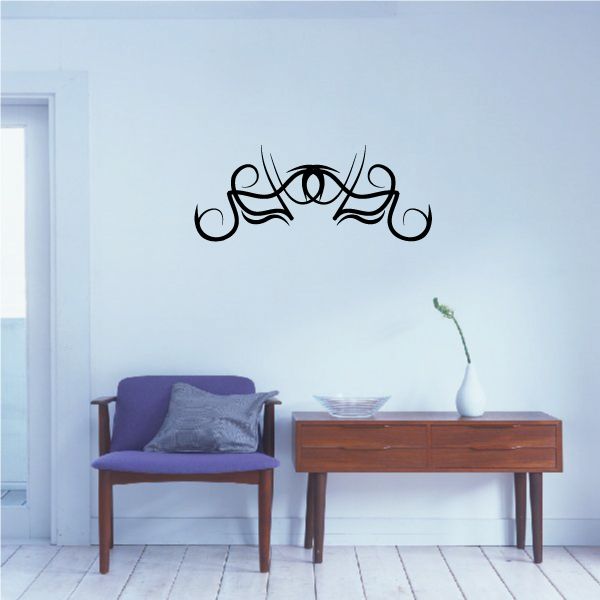 Tribal Pinstripe Wall Decal - Vinyl Decal - Car Decal - 475