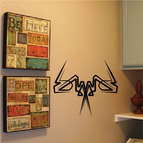 Tribal Pinstripe Wall Decal - Vinyl Decal - Car Decal - 482