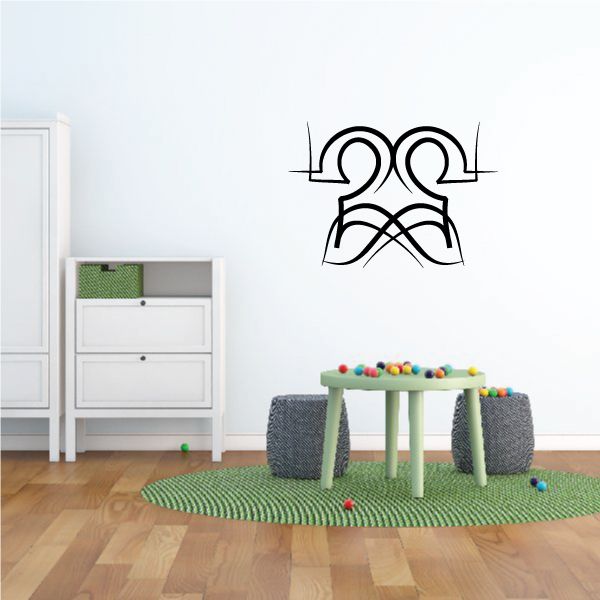Tribal Pinstripe Wall Decal - Vinyl Decal - Car Decal - 505