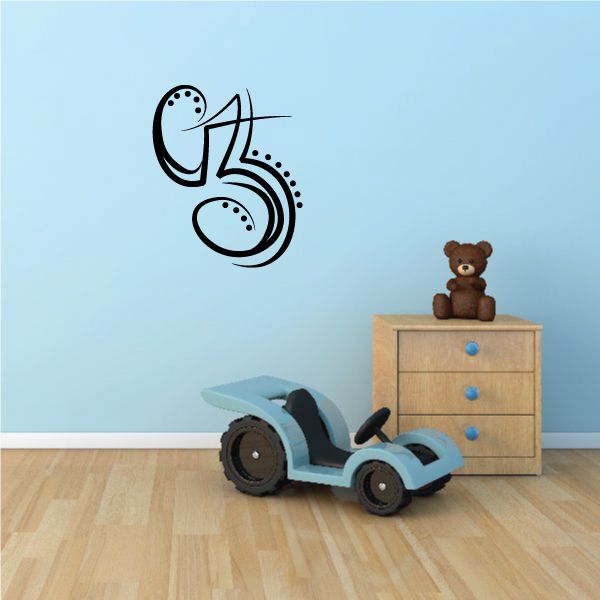 Tribal Pinstripe Wall Decal - Vinyl Decal - Car Decal - 508