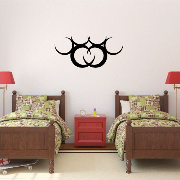Tribal Pinstripe Wall Decal - Vinyl Decal - Car Decal - 512