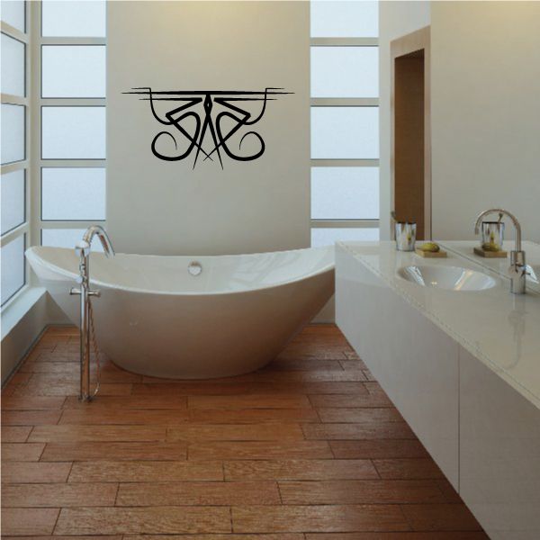 Tribal Pinstripe Wall Decal - Vinyl Decal - Car Decal - 515