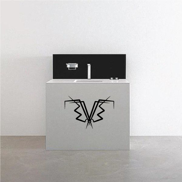 Tribal Pinstripe Wall Decal - Vinyl Decal - Car Decal - 516