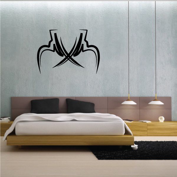 Tribal Pinstripe Wall Decal - Vinyl Decal - Car Decal - 519