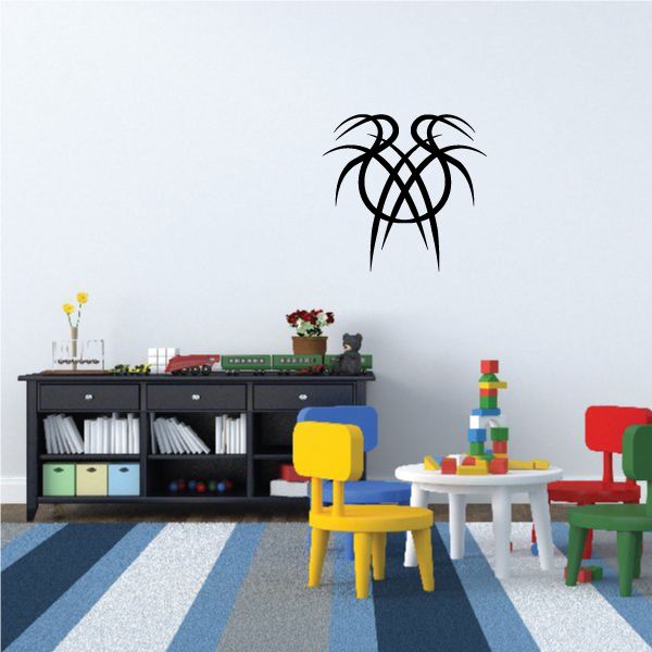 Tribal Pinstripe Wall Decal - Vinyl Decal - Car Decal - 522