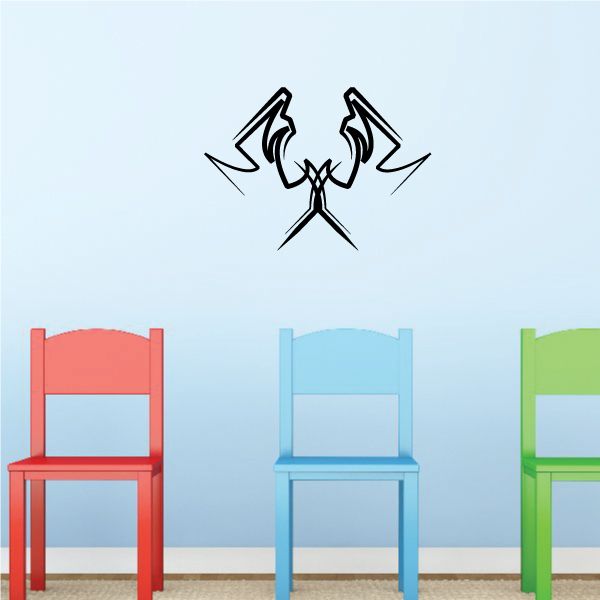Tribal Pinstripe Wall Decal - Vinyl Decal - Car Decal - 528