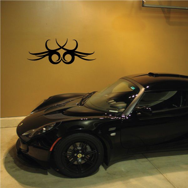 Tribal Pinstripe Wall Decal - Vinyl Decal - Car Decal - 545