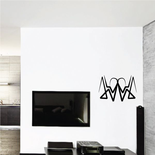Tribal Pinstripe Wall Decal - Vinyl Decal - Car Decal - 546