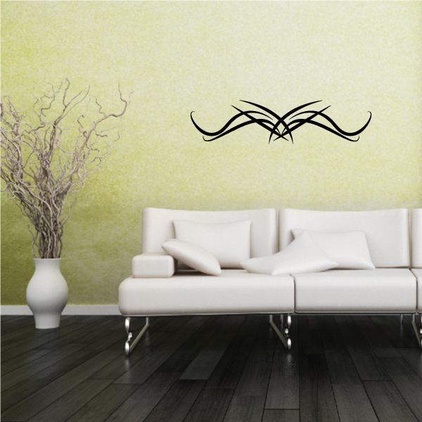 Tribal Pinstripe Wall Decal - Vinyl Decal - Car Decal - 558