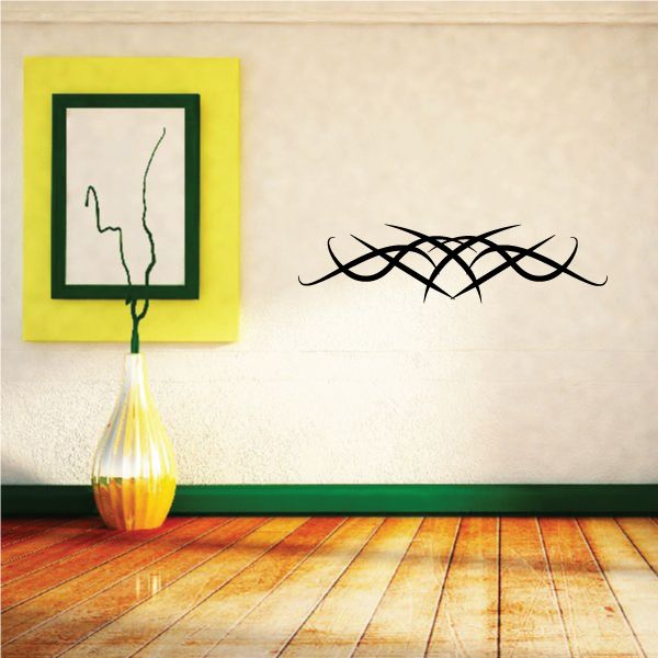 Tribal Pinstripe Wall Decal - Vinyl Decal - Car Decal - 559