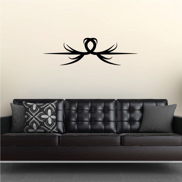 Tribal Pinstripe Wall Decal - Vinyl Decal - Car Decal - 564