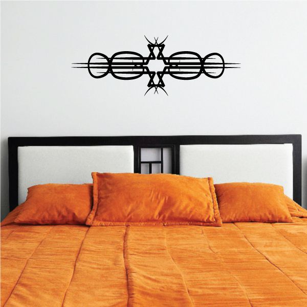 Tribal Pinstripe Wall Decal - Vinyl Decal - Car Decal - 565