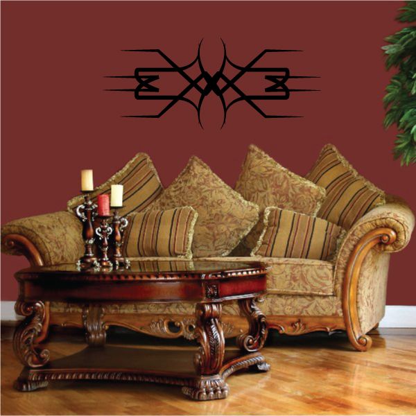 Tribal Pinstripe Wall Decal - Vinyl Decal - Car Decal - 566