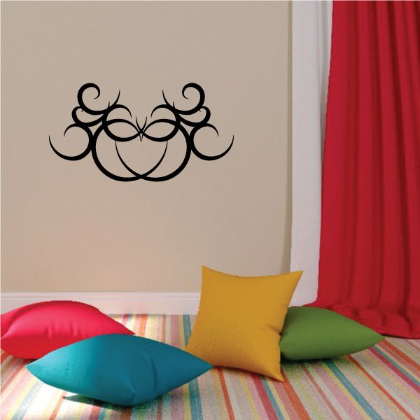 Tribal Pinstripe Wall Decal - Vinyl Decal - Car Decal - 567