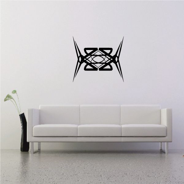 Tribal Pinstripe Wall Decal - Vinyl Decal - Car Decal - 568