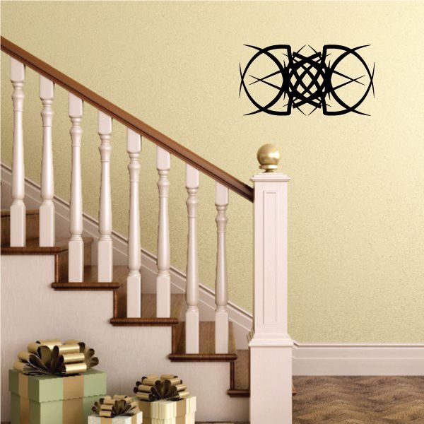 Tribal Pinstripe Wall Decal - Vinyl Decal - Car Decal - 569