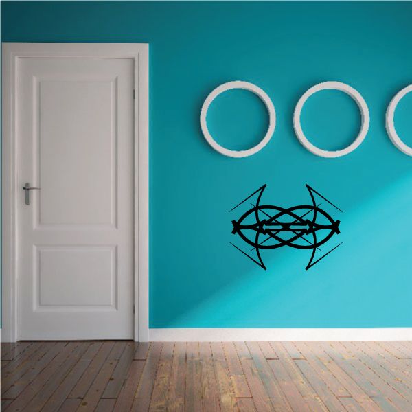 Tribal Pinstripe Wall Decal - Vinyl Decal - Car Decal - 571