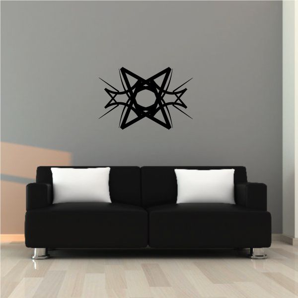 Tribal Pinstripe Wall Decal - Vinyl Decal - Car Decal - 573