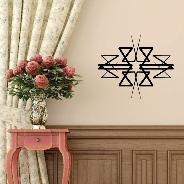 Tribal Pinstripe Wall Decal - Vinyl Decal - Car Decal - 575