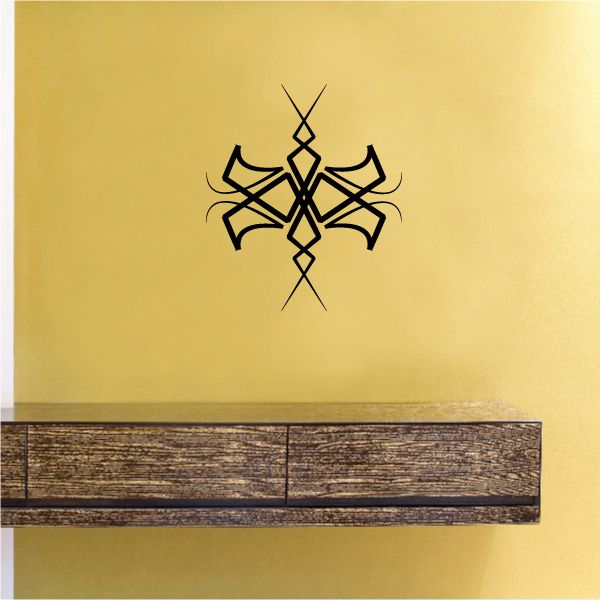 Tribal Pinstripe Wall Decal - Vinyl Decal - Car Decal - 579