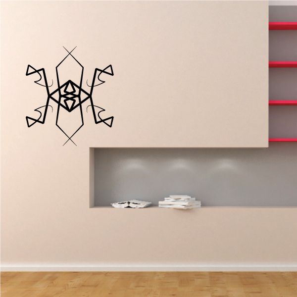 Tribal Pinstripe Wall Decal - Vinyl Decal - Car Decal - 582
