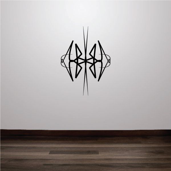 Tribal Pinstripe Wall Decal - Vinyl Decal - Car Decal - 595