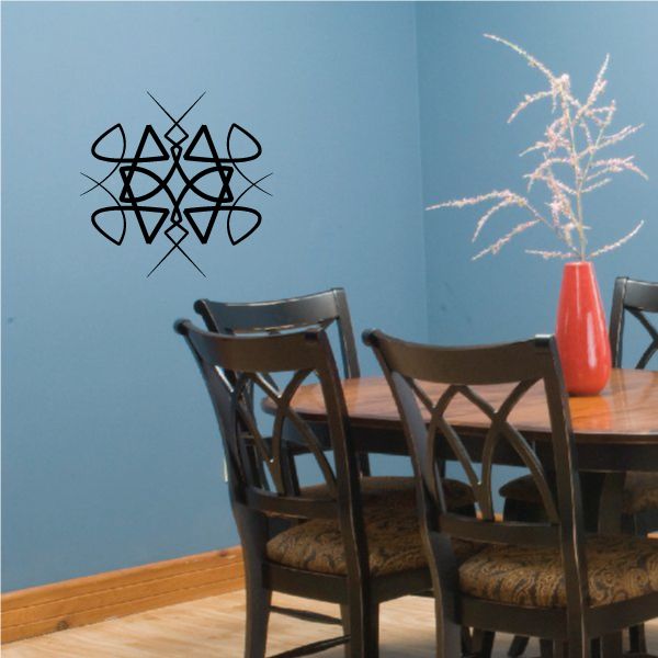 Tribal Pinstripe Wall Decal - Vinyl Decal - Car Decal - 599