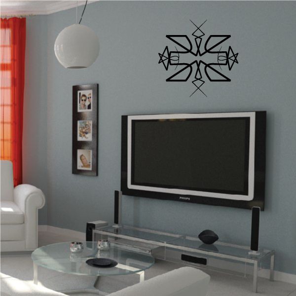 Tribal Pinstripe Wall Decal - Vinyl Decal - Car Decal - 601