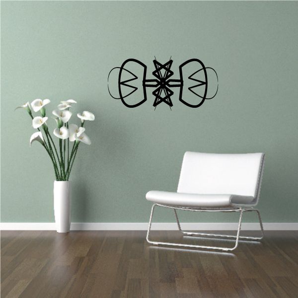 Tribal Pinstripe Wall Decal - Vinyl Decal - Car Decal - 602