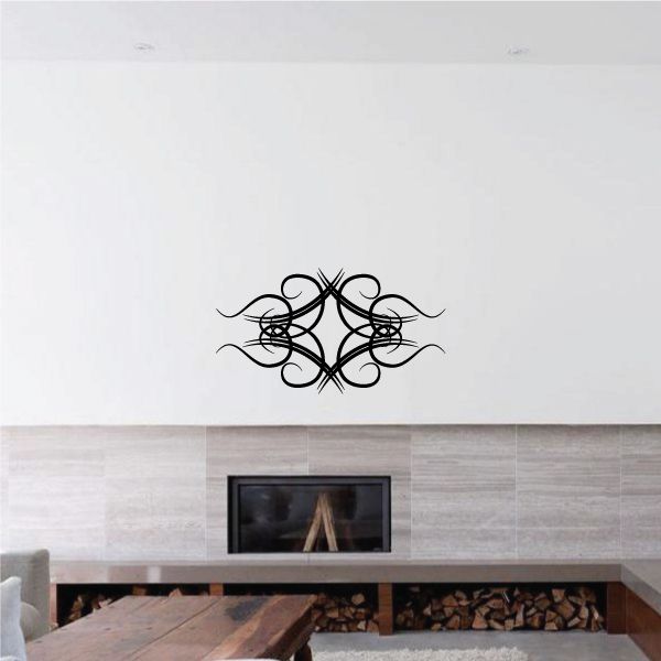 Tribal Pinstripe Wall Decal - Vinyl Decal - Car Decal - 603