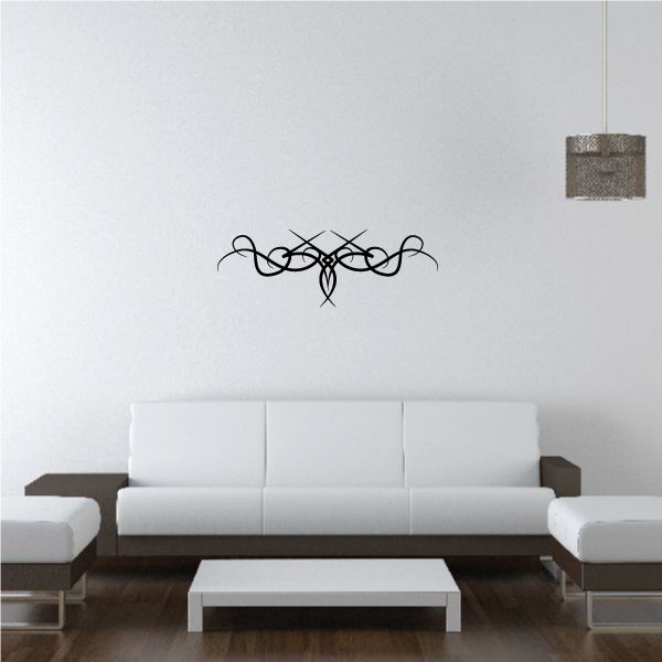 Tribal Pinstripe Wall Decal - Vinyl Decal - Car Decal - 604