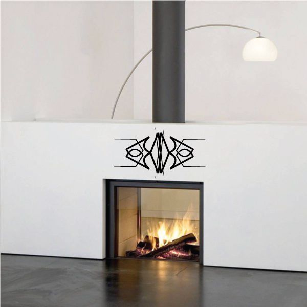 Tribal Pinstripe Wall Decal - Vinyl Decal - Car Decal - 610