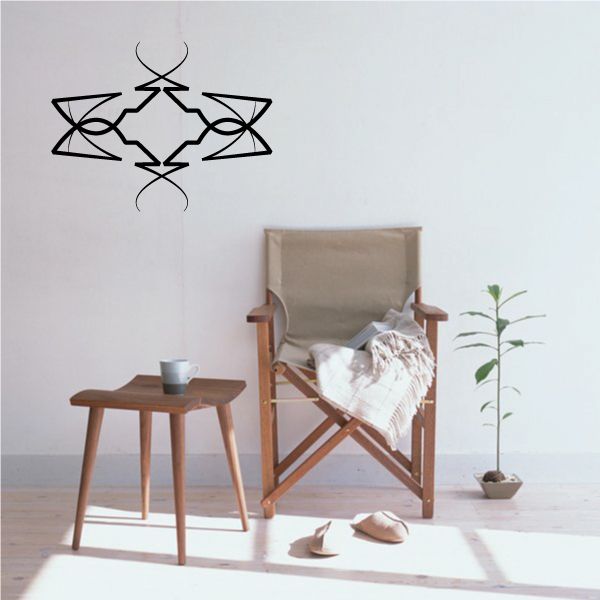 Tribal Pinstripe Wall Decal - Vinyl Decal - Car Decal - 614
