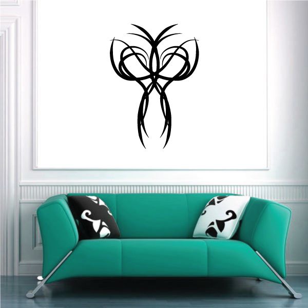 Tribal Pinstripe Wall Decal - Vinyl Decal - Car Decal - 616