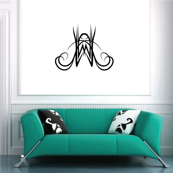 Tribal Pinstripe Wall Decal - Vinyl Decal - Car Decal - 620